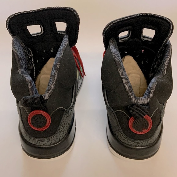 *HP* Nike Jordan Spiz’ike WHITE/VARSITY RED-CLASSIC GREEN - Picture 6 of 16